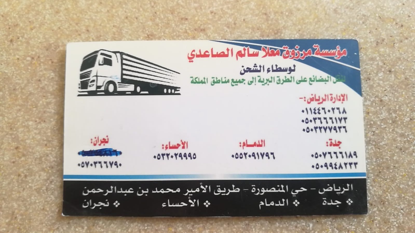 مؤسسة مرزوق بن معلا لوسطاء الشحن